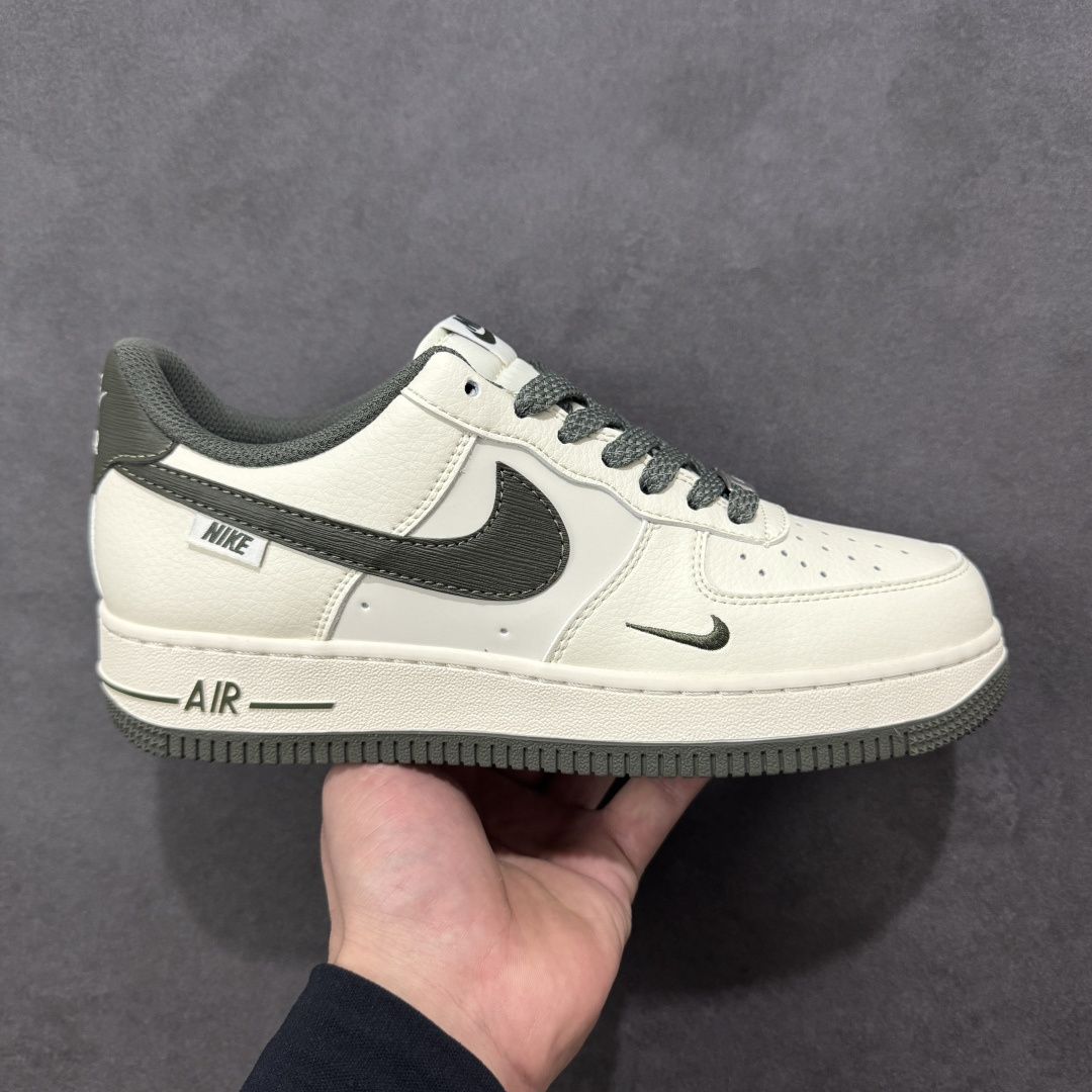 【定制版】公司级NIke Air Force 1 \'07 Low “NIKE-树纹墨绿”空军一号 低帮 运动鞋 休闲鞋 折边针车 工艺难度大 原楦头原纸板 原装鞋盒 定制五金配件 内置全掌气垫 原厂鞋底 货号：SM6668-125 尺码：36 36.5 37.5 38 38.5 39 40 40.5 41 42 42.5 43 44 44.5 45 编码：HXSA310320-选品中心