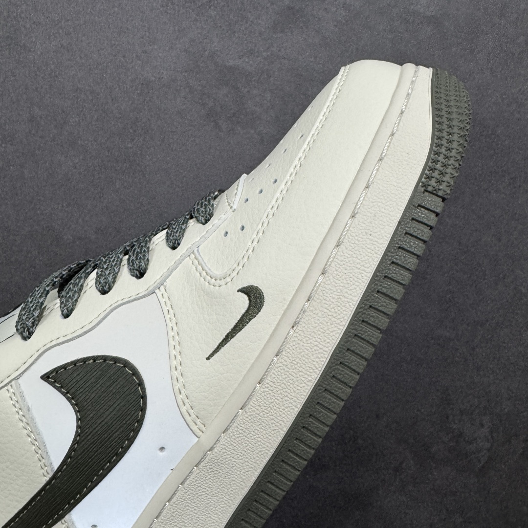图片[5]-【定制版】公司级NIke Air Force 1 \’07 Low “NIKE-树纹墨绿”空军一号 低帮 运动鞋 休闲鞋 折边针车 工艺难度大 原楦头原纸板 原装鞋盒 定制五金配件 内置全掌气垫 原厂鞋底 货号：SM6668-125 尺码：36 36.5 37.5 38 38.5 39 40 40.5 41 42 42.5 43 44 44.5 45 编码：HXSA310320-选品中心