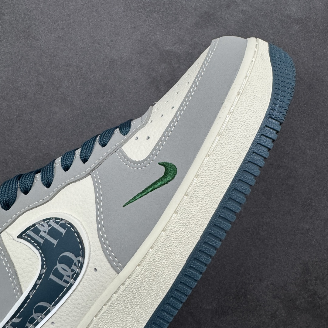 图片[5]-【定制版】Nike Air Force 1 Low 07 x DIOR 灰白小勾 空军一号 低帮板鞋 货号：DD1982-313 尺码：36 36.5 37.5 38 38.5 39 40 40.5 41 42 42.5 43 44 44.5 45-选品中心