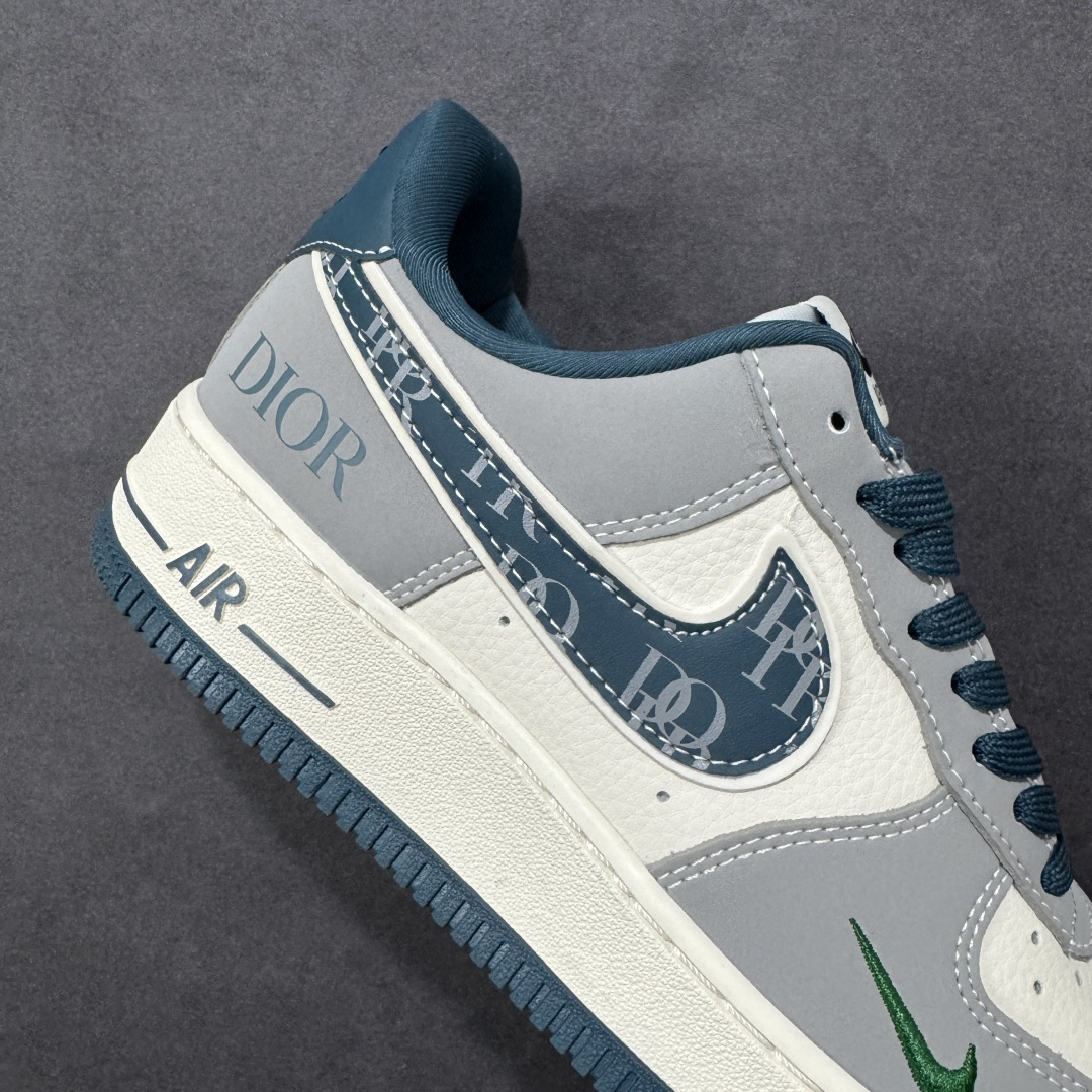 图片[6]-【定制版】Nike Air Force 1 Low 07 x DIOR 灰白小勾 空军一号 低帮板鞋 货号：DD1982-313 尺码：36 36.5 37.5 38 38.5 39 40 40.5 41 42 42.5 43 44 44.5 45-选品中心