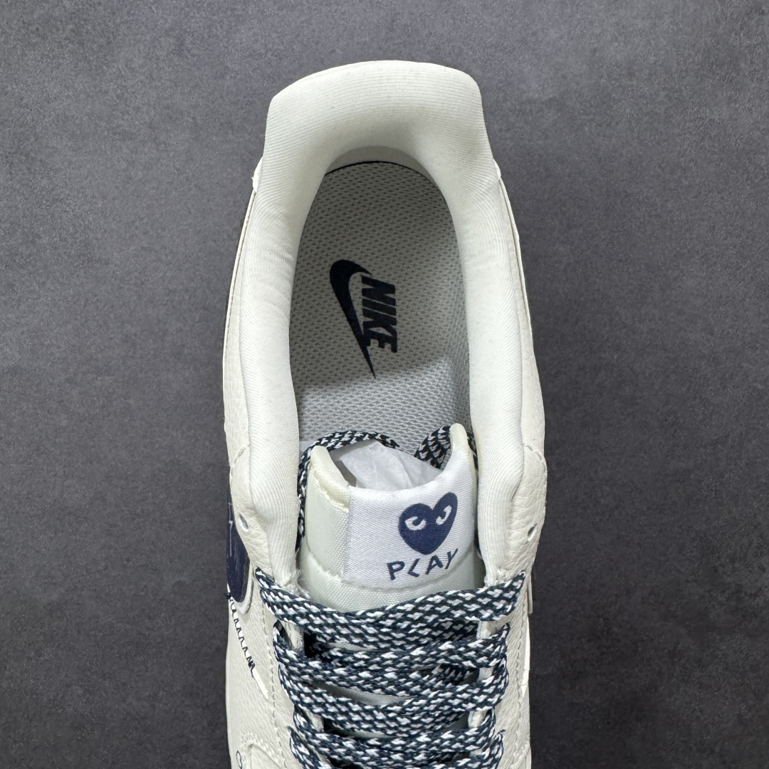 图片[7]-【定制版】公司级Nike Air Force 1 \’07 Low “川久保玲联名——爱心湖水蓝”空军一号 高端定制 低帮 运动鞋 休闲鞋 折边针车 工艺难度大 原楦头原纸板 原装鞋盒 定制五金配件 内置全掌气垫 原厂鞋底 货号：LD1999-004 尺码：36 36.5 37.5 38 38.5 39 40 40.5 41 42 42.5 43 44 44.5 45 编码：HXSB310320-选品中心