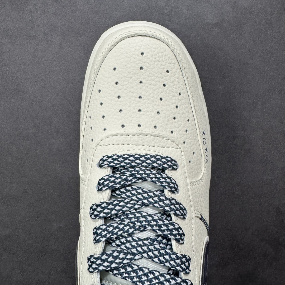 图片[8]-【定制版】公司级Nike Air Force 1 \’07 Low “川久保玲联名——爱心湖水蓝”空军一号 高端定制 低帮 运动鞋 休闲鞋 折边针车 工艺难度大 原楦头原纸板 原装鞋盒 定制五金配件 内置全掌气垫 原厂鞋底 货号：LD1999-004 尺码：36 36.5 37.5 38 38.5 39 40 40.5 41 42 42.5 43 44 44.5 45 编码：HXSB310320-选品中心
