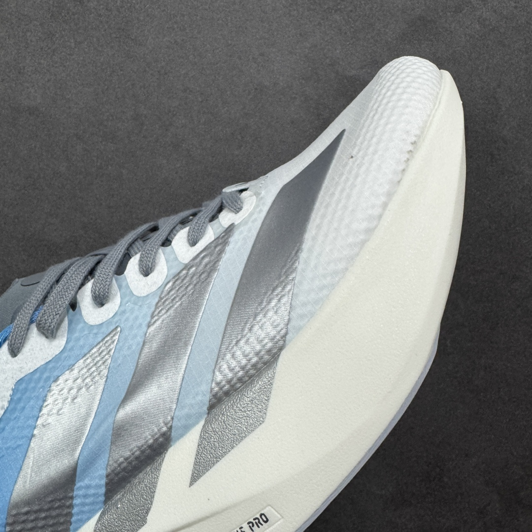 图片[5]-【公司级】Adidas Adizero Evo SL 2 阿迪超轻透气缓震跑鞋 #以令人难以置信的138克重量，刷新了跑鞋轻量化的记录，阿迪在材料科学和工艺技术上的深厚积累。 #全新鞋款采用Lightweight Upper材料，让穿着者几乎能够体验到一种\”裸足\”的感觉 货号： JR2027 尺码：36 36.5 37 38 38.5 39 40 40.5 41 42 42.5 43 44 44.5 45-选品中心