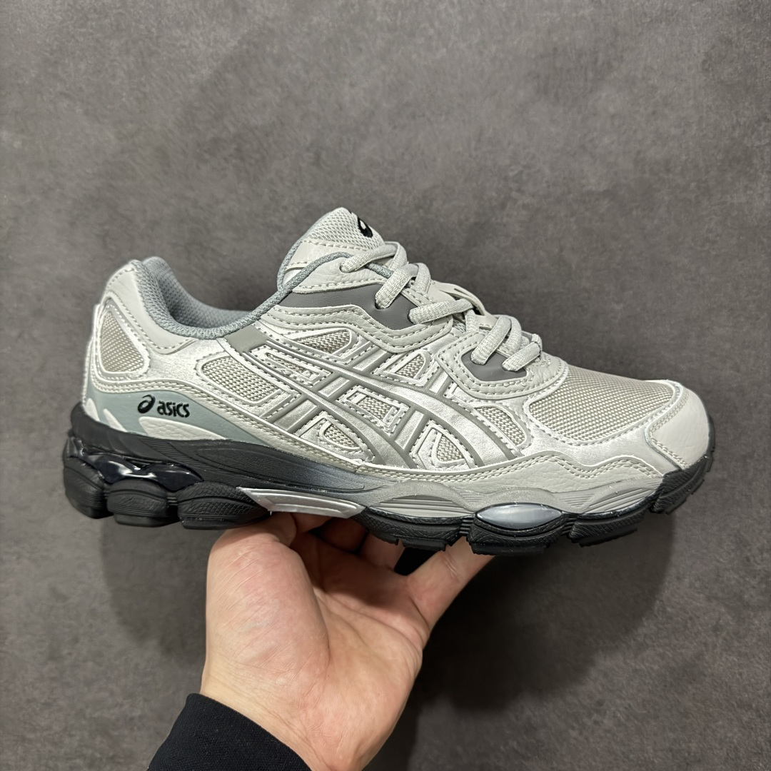 【公司级】ASICS/亚瑟士GEL-NYC透气网眼鞋面配合部分合成革材质 采用全新AHAR+橡胶材质 更加耐磨 货号：1203A280-020 尺码：36-46（半） 编码：FSB220230-选品中心