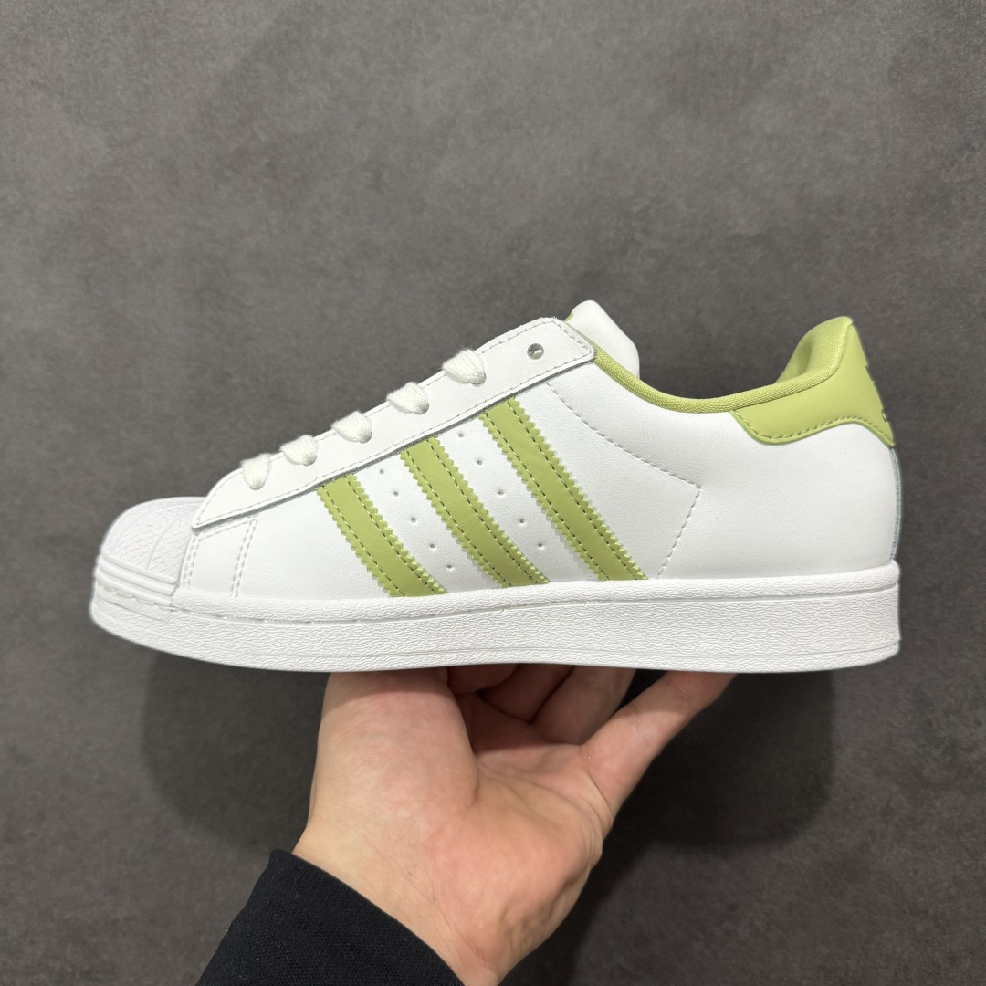 图片[2]-【公司级】阿迪达斯/三叶草Adidas Originals Superstar 经典贝壳头系列低帮百搭休闲运动板鞋 男女同款 GY5986 尺码：35-40 编码：YBA180190-选品中心