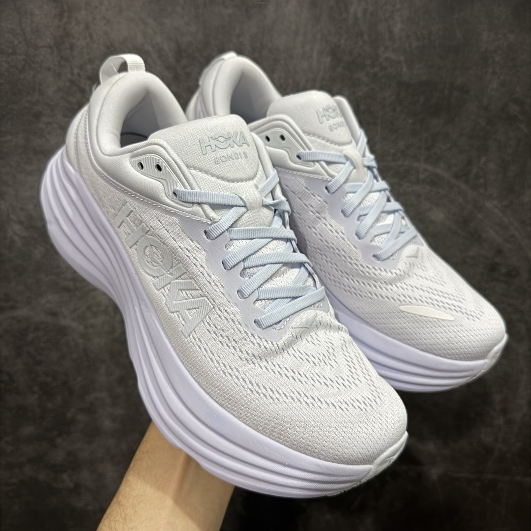图片[6]-【纯原H版】Hoka Bondi 8 TS Caged 邦迪8 网面透气跑步鞋 1123202 全新外贸订单出货 原材料原数据打造 邦代八代缓震网面耐磨低帮跑步鞋 原始的 Bondi 缓震和线条在这里 提供该特许经营权众所周知的柔软、平衡的乘坐体验 Bondi 使用加长的摇杆微调几何形状 以获得更大的加速度 尺码： 36 36.5 37 38 38.5 39 40 40.5 41 42 42.5 43 44 44.5 45-选品中心