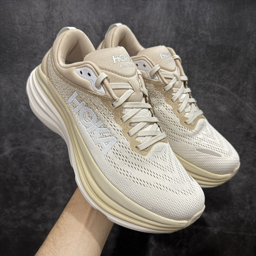 图片[4]-【纯原H版】Hoka Bondi 8 TS Caged 邦迪8 网面透气跑步鞋 1123202 全新外贸订单出货 原材料原数据打造 邦代八代缓震网面耐磨低帮跑步鞋 原始的 Bondi 缓震和线条在这里 提供该特许经营权众所周知的柔软、平衡的乘坐体验 Bondi 使用加长的摇杆微调几何形状 以获得更大的加速度 尺码： 36 36.5 37 38 38.5 39 40 40.5 41 42 42.5 43 44 44.5 45-选品中心