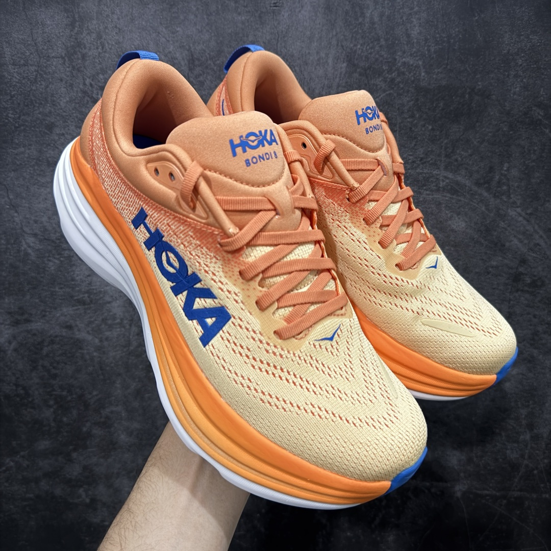 图片[7]-【纯原H版】Hoka Bondi 8 TS Caged 邦迪8 网面透气跑步鞋 1123202 全新外贸订单出货 原材料原数据打造 邦代八代缓震网面耐磨低帮跑步鞋 原始的 Bondi 缓震和线条在这里 提供该特许经营权众所周知的柔软、平衡的乘坐体验 Bondi 使用加长的摇杆微调几何形状 以获得更大的加速度 尺码： 36 36.5 37 38 38.5 39 40 40.5 41 42 42.5 43 44 44.5 45-选品中心