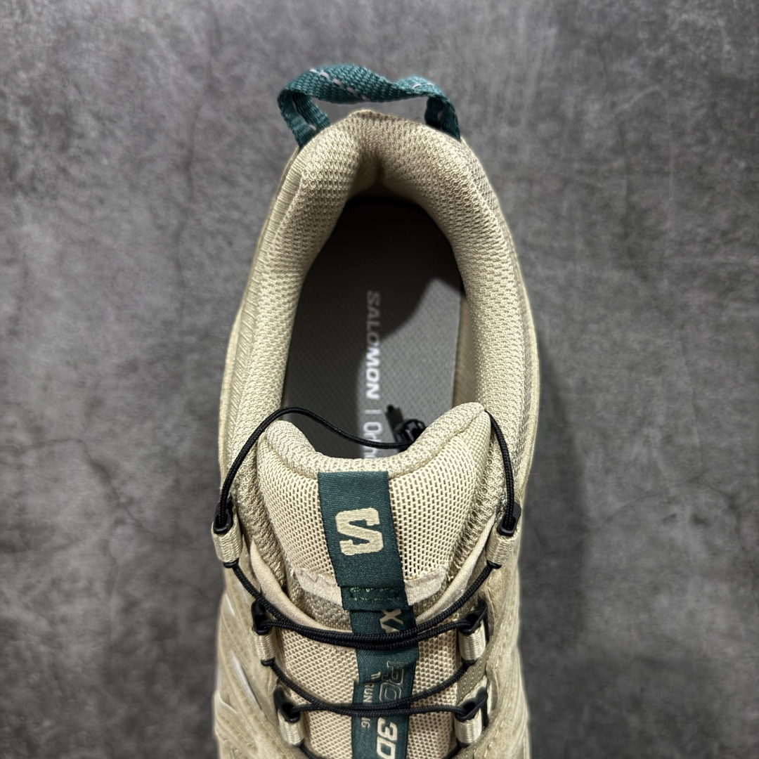 图片[8]-【纯原W1版】SALOMON XA Pro 3D 卡其绿491279 萨洛蒙潮流越野机能户外功能鞋 纯原外贸平台特供订单 耗时半年巨作 全套原纸板楦头开发 原厂特供网布配套加持 确保原汁原味 完美呈现版型 原档数据独家私模五层组合大底 男女鞋同步官方开发 原装Ortholite轻量化鞋垫 中底布带钢印编号 原厂TPU锁扣 进口港宝加持 后跟自然饱满 还原公司包裹性 鞋面采用SENSIFT贴合技术 全方位贴合包裹脚型 鞋跟部鞋底牵引设计 提供强大的抓地性能 更适应野外崎岖不平的道路 其3D ADVANCED CHASSIS底盘 材料轻量大化 钉齿设计更具稳定性 防护性 鞋底易磨损区运用CONTAGRIP高耐磨材料 应对城市硬质路面长距离跑考验 尺码：36 36.5 37.5 38 38.5 39 40 40.5 41 42 42.5 43 44 44.5 45-选品中心