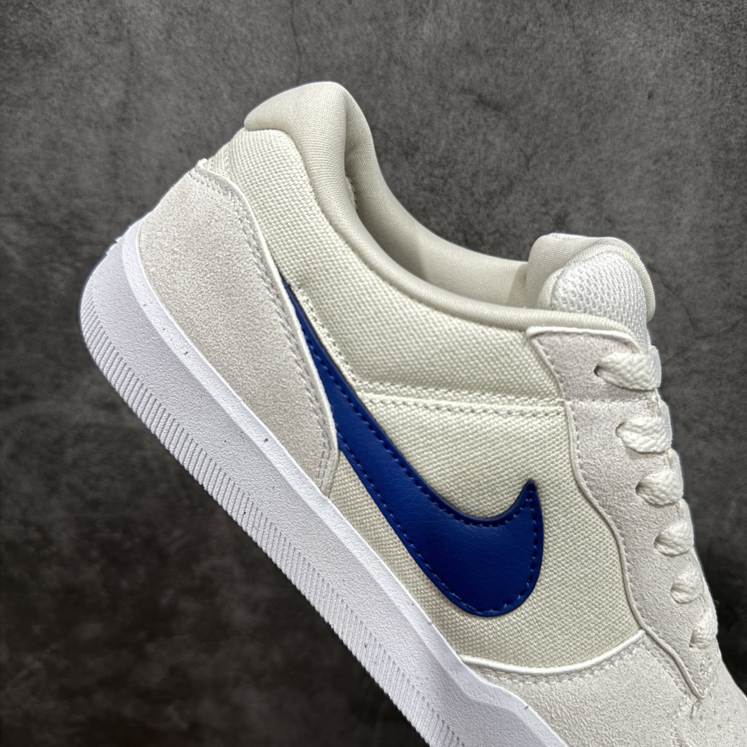 图片[7]-【公司级】Nike SB Force 58 是一款结合了经典篮球元素与滑板功能的鞋款。鞋身采用帆布、麂皮与冲孔细节，致敬传统篮球风格，呈现出复古又时尚的外观。加厚鞋舌设计提升穿着舒适度，内侧弹性衬布提供稳固贴合感，即使鞋带松脱也能保持鞋子贴合脚型。全新杯式外底设计兼顾耐久性与灵活性，减少磨合时间，提升滑板体验。鞋底Tri-Star纹理提供出色的抓地力和灵敏脚感。 货号：CZ2959-007 尺码：36 36.5 37.5 38 38.5 39 40 40.5 41 42 42.5 43 44 45 编码：XSB220230-选品中心