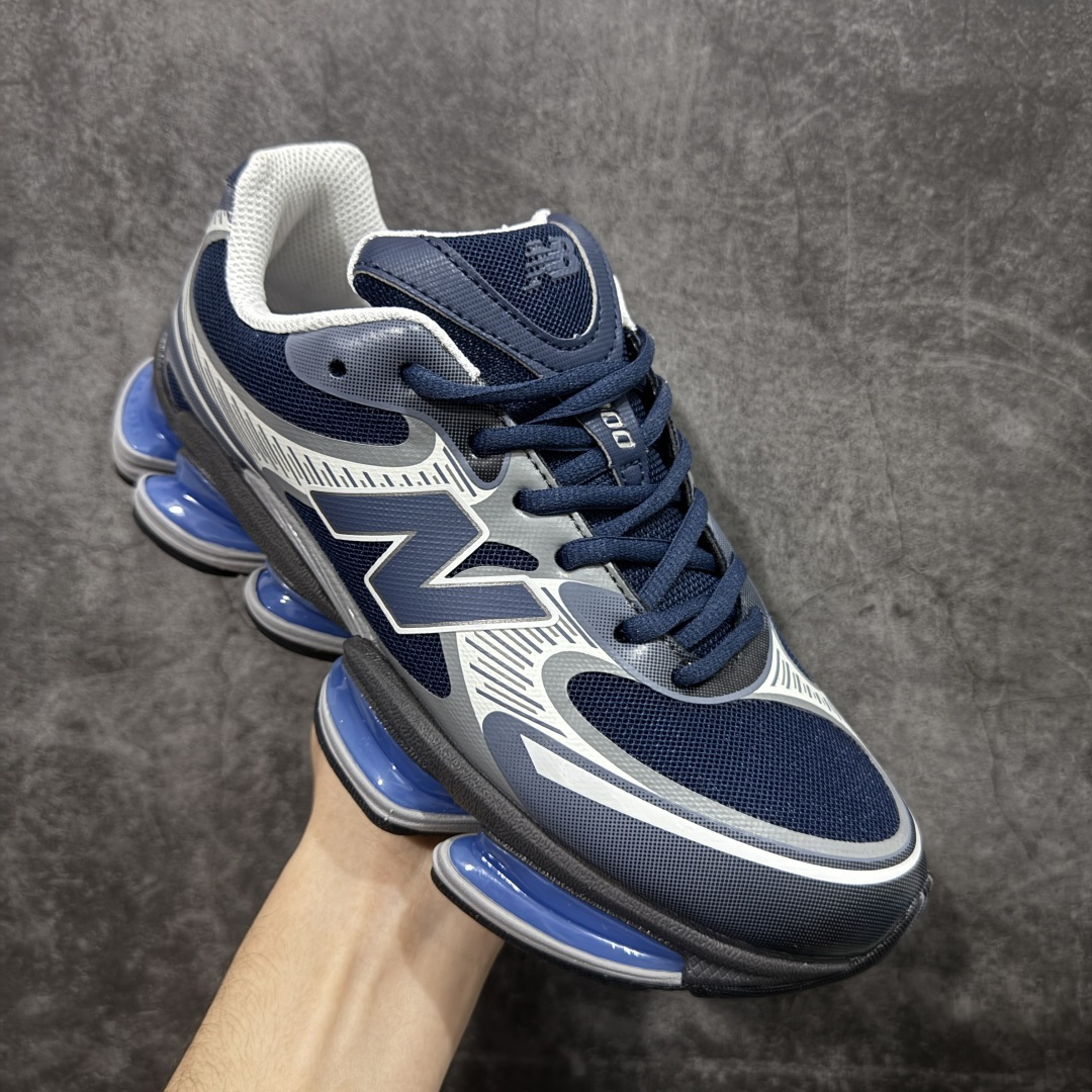 图片[3]-【公司级】New Balance 新百伦 NB2000 网面休闲鞋 U20008AT NB官方重磅新品 一款融合复古设计与现代科技的跑鞋，以其经典的造型和舒适脚感，成为2025年复古潮流爱好的推荐单品。 极具视觉冲击力的5根ABZORB单元，以及无缝鞋面的设计，加上3M反光材质的装饰，比之前推出的9060系列更夸张，更具未来感。 尺码：36-46.5-选品中心