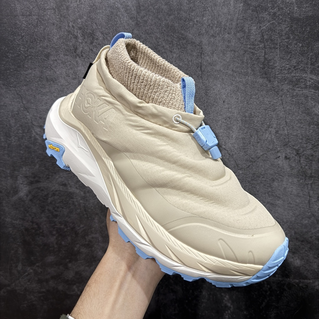 图片[3]-【纯原版】HOKA ONE ONE Kaha 2 Frost Moc GTX 舒适耐用 防滑保暖 高帮 徒步鞋 男女同款 正确防水版 大货陆续出货 超厚鞋面保暖效果一流 秋冬户外必备 尺码：36-45带半码 注意偏小一码-选品中心