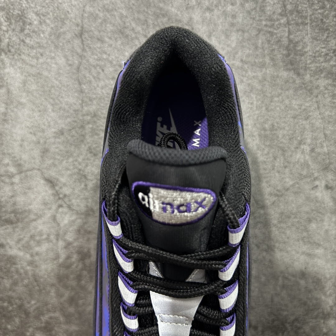 图片[8]-【GX绿x版本】Nike Air Max 95 复古减震气垫跑鞋 迷彩黑紫 货号HQ1973-500 外贸顶级专供 全部配色原鞋原尺码开发生产 极致还原 一眼ZP既视感  尺码：40 40.5 41 42 42.5 43 44 44.5 45 45.5 46 47.5 48.5-选品中心