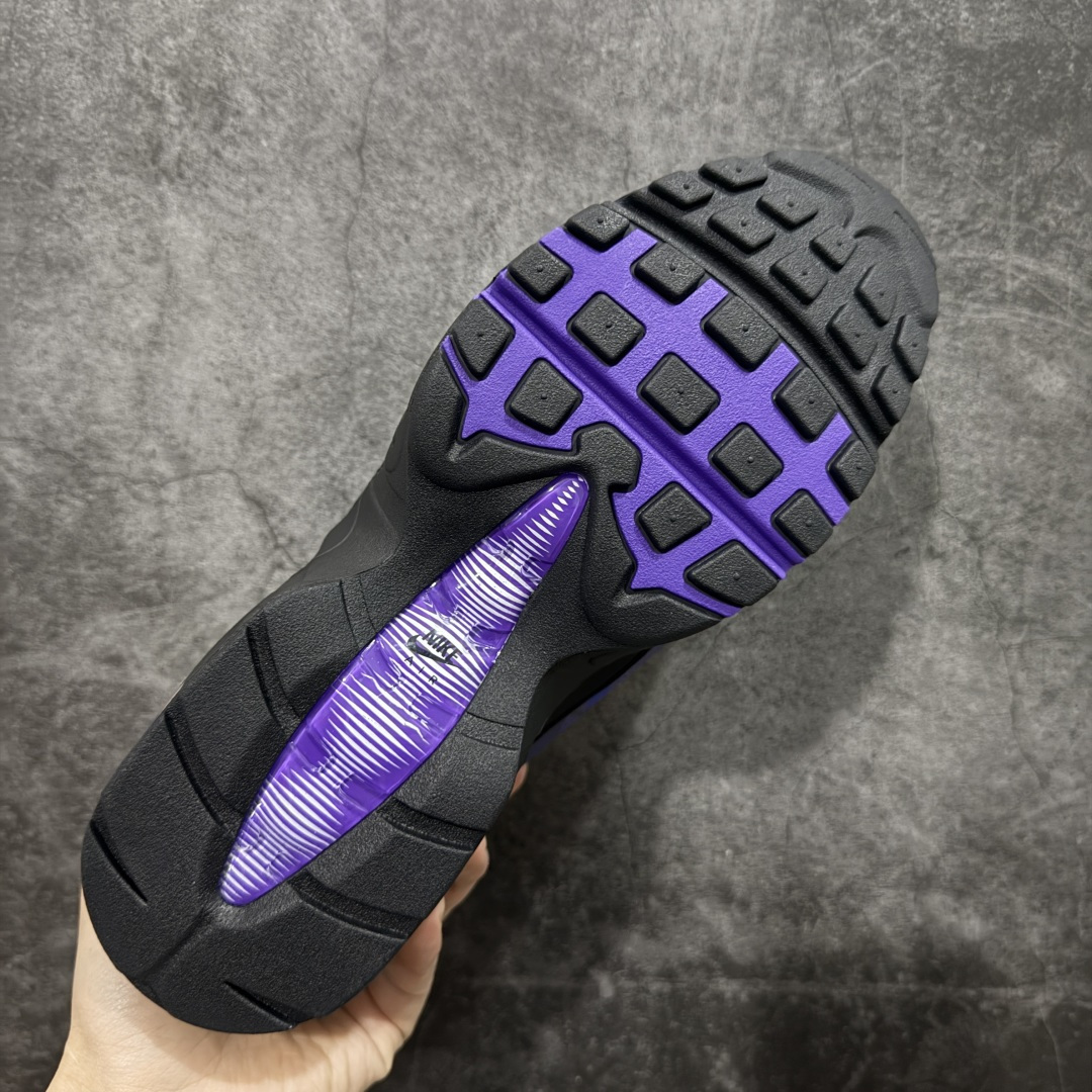 图片[9]-【GX绿x版本】Nike Air Max 95 复古减震气垫跑鞋 迷彩黑紫 货号HQ1973-500 外贸顶级专供 全部配色原鞋原尺码开发生产 极致还原 一眼ZP既视感  尺码：40 40.5 41 42 42.5 43 44 44.5 45 45.5 46 47.5 48.5-选品中心