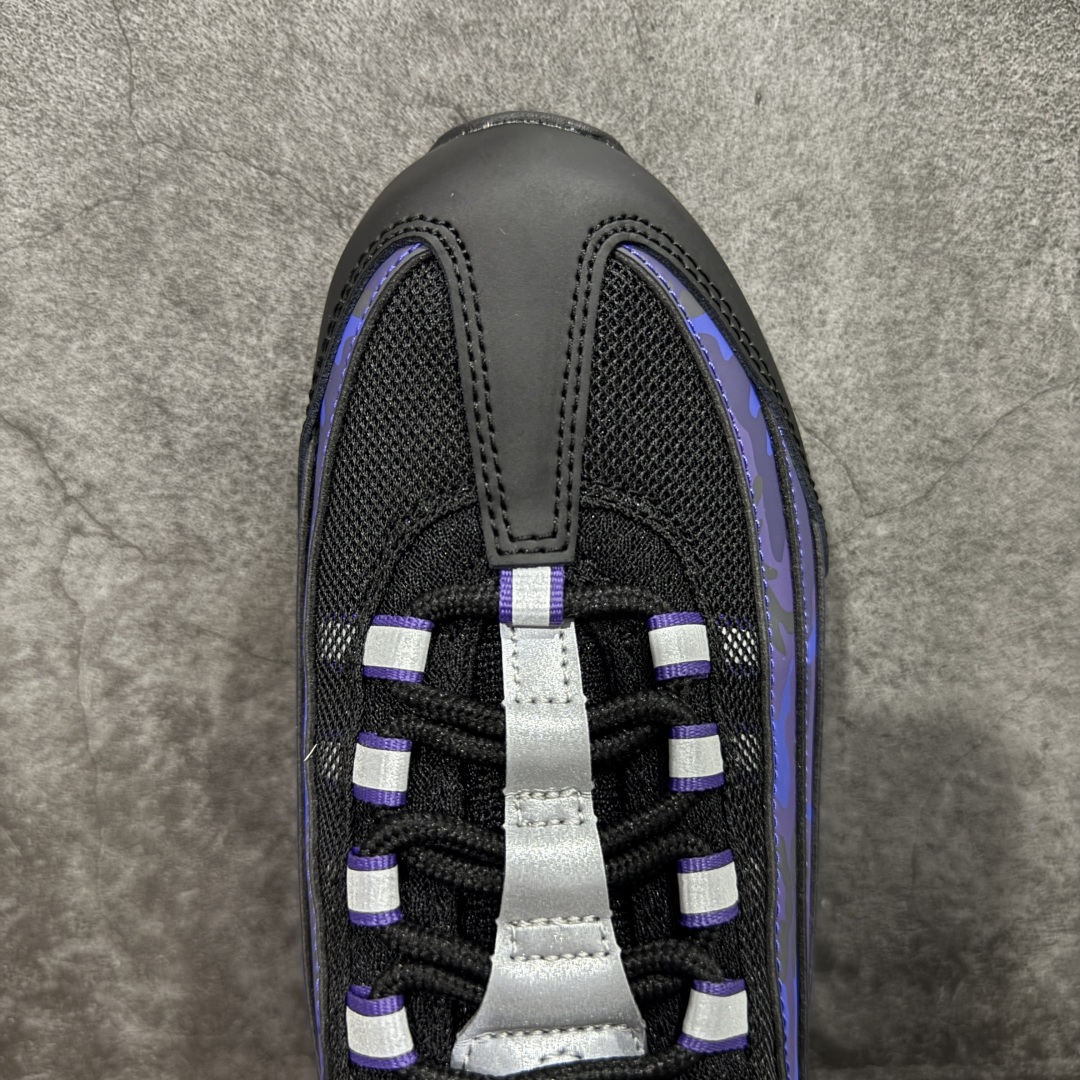 图片[5]-【GX绿x版本】Nike Air Max 95 复古减震气垫跑鞋 迷彩黑紫 货号HQ1973-500 外贸顶级专供 全部配色原鞋原尺码开发生产 极致还原 一眼ZP既视感  尺码：40 40.5 41 42 42.5 43 44 44.5 45 45.5 46 47.5 48.5-选品中心