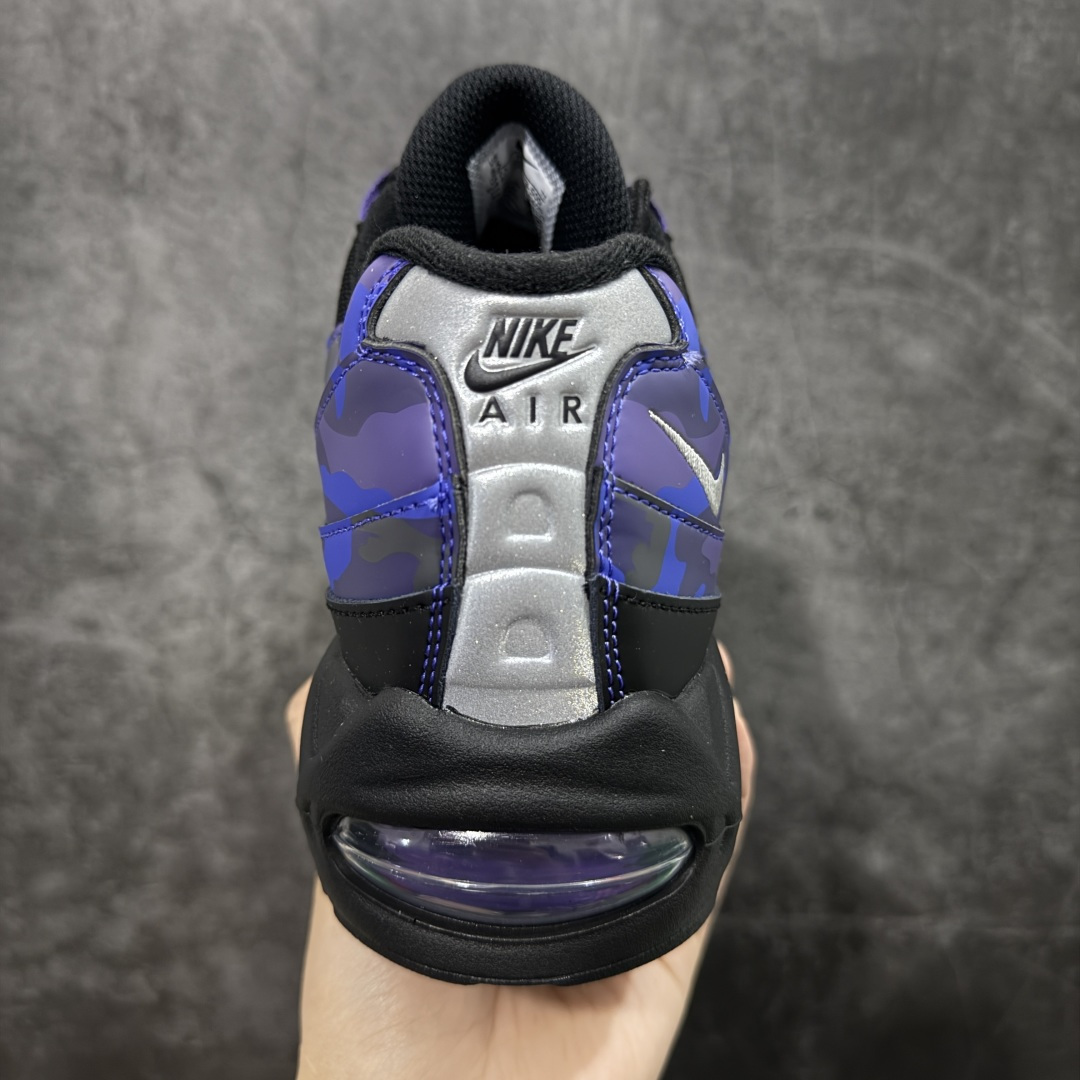 图片[4]-【GX绿x版本】Nike Air Max 95 复古减震气垫跑鞋 迷彩黑紫 货号HQ1973-500 外贸顶级专供 全部配色原鞋原尺码开发生产 极致还原 一眼ZP既视感  尺码：40 40.5 41 42 42.5 43 44 44.5 45 45.5 46 47.5 48.5-选品中心