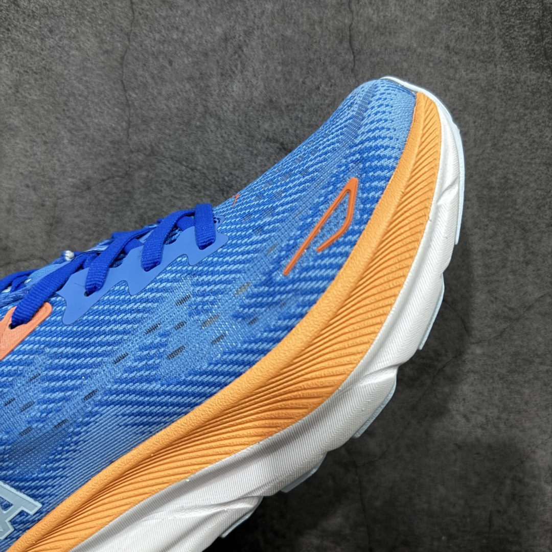 图片[6]-【纯原H版】HOKA ONE ONE Clifton 克里夫顿9代 市场顶级版本 正确细节组合大底 超高品质 欢迎对比 平台电商货盘订单 稳定补货 不断码 配套原装针织网面和纱线 原厂配套泡棉中底 既轻又缓震 原厂配套进口海绵填充 真正1：1工艺出品 尺码：36 36.5 37.5 38 38.5 39 40 40.5 41 42 42.5 43 44 44.5 45-选品中心