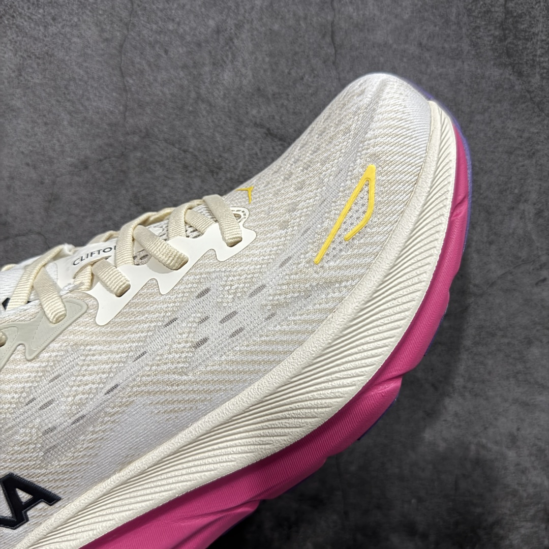 图片[6]-【纯原H版】HOKA ONE ONE Clifton 克里夫顿9代 市场顶级版本 正确细节组合大底 超高品质 欢迎对比 平台电商货盘订单 稳定补货 不断码 配套原装针织网面和纱线 原厂配套泡棉中底 既轻又缓震 原厂配套进口海绵填充 真正1：1工艺出品 尺码：36 36.5 37.5 38 38.5 39 40 40.5 41 42 42.5 43 44 44.5 45-选品中心