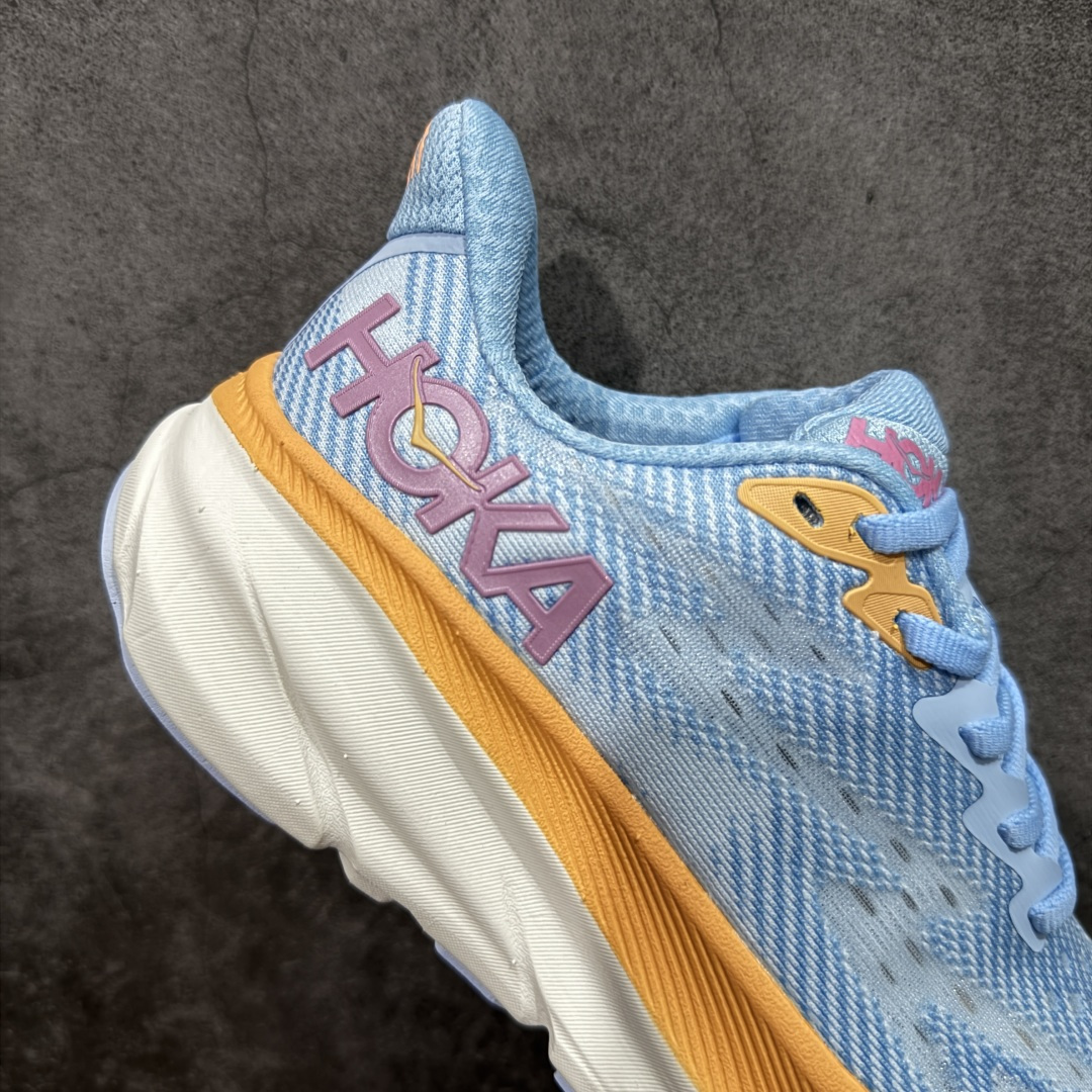 图片[7]-【纯原H版】HOKA ONE ONE Clifton 克里夫顿9代 市场顶级版本 正确细节组合大底 超高品质 欢迎对比 平台电商货盘订单 稳定补货 不断码 配套原装针织网面和纱线 原厂配套泡棉中底 既轻又缓震 原厂配套进口海绵填充 真正1：1工艺出品 尺码：36 36.5 37.5 38 38.5 39 40 40.5 41 42 42.5 43 44 44.5 45-选品中心