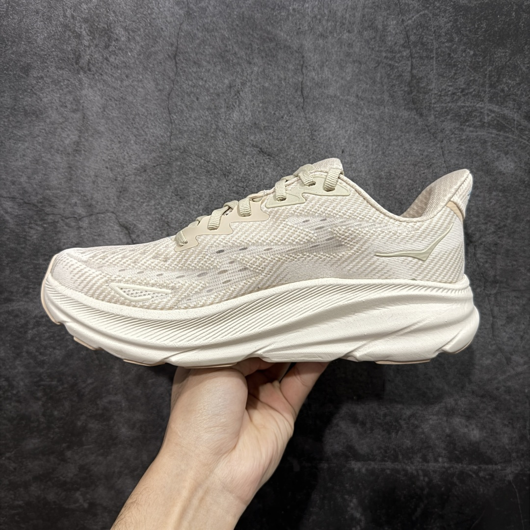 图片[2]-【纯原H版】HOKA ONE ONE Clifton 克里夫顿9代 市场顶级版本 正确细节组合大底 超高品质 欢迎对比 平台电商货盘订单 稳定补货 不断码 配套原装针织网面和纱线 原厂配套泡棉中底 既轻又缓震 原厂配套进口海绵填充 真正1：1工艺出品 尺码：36 36.5 37.5 38 38.5 39 40 40.5 41 42 42.5 43 44 44.5 45-选品中心