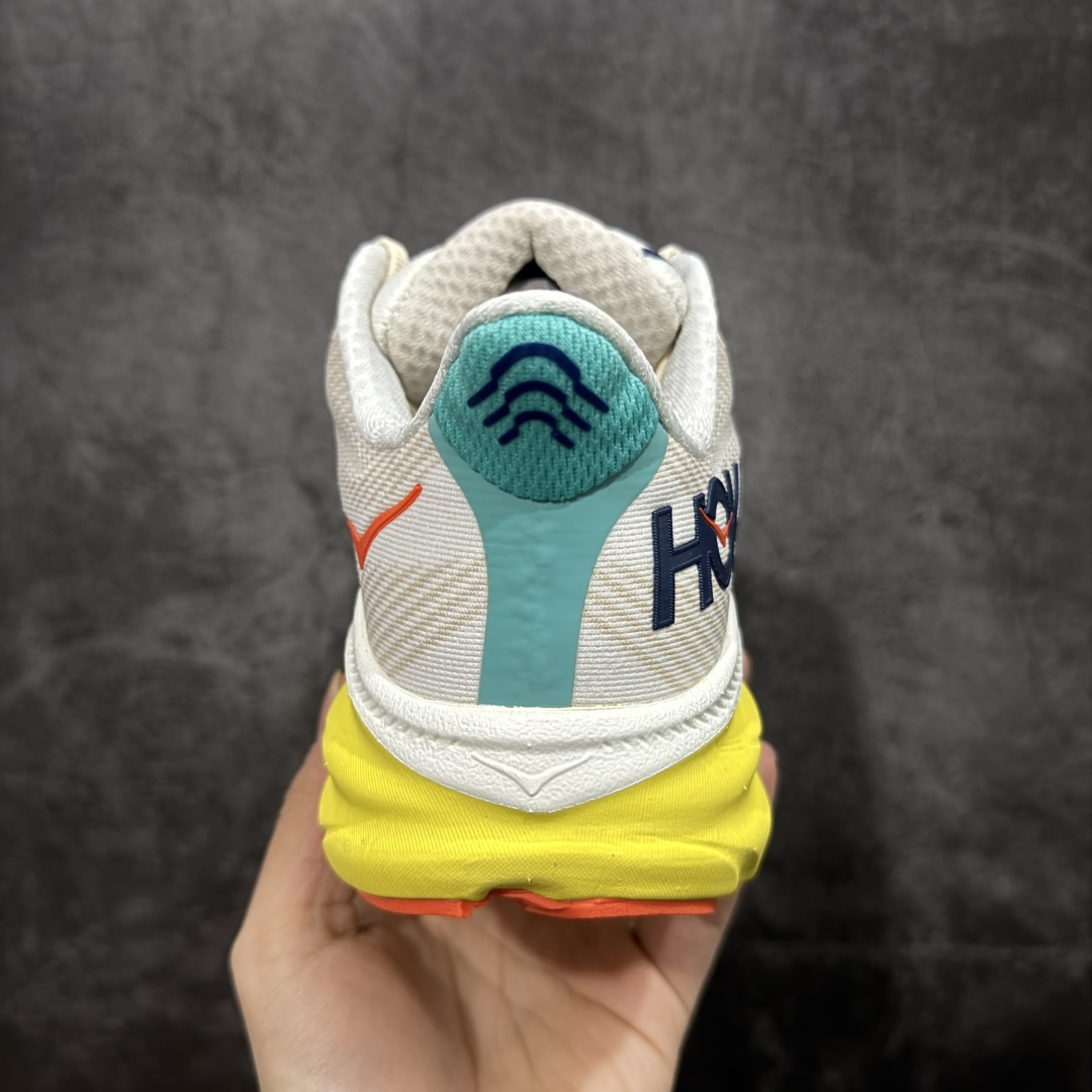 图片[4]-【纯原H版】HOKA ONE ONE Clifton 克里夫顿9代 市场顶级版本 正确细节组合大底 超高品质 欢迎对比 平台电商货盘订单 稳定补货 不断码 配套原装针织网面和纱线 原厂配套泡棉中底 既轻又缓震 原厂配套进口海绵填充 真正1：1工艺出品 尺码：36 36.5 37.5 38 38.5 39 40 40.5 41 42 42.5 43 44 44.5 45-选品中心