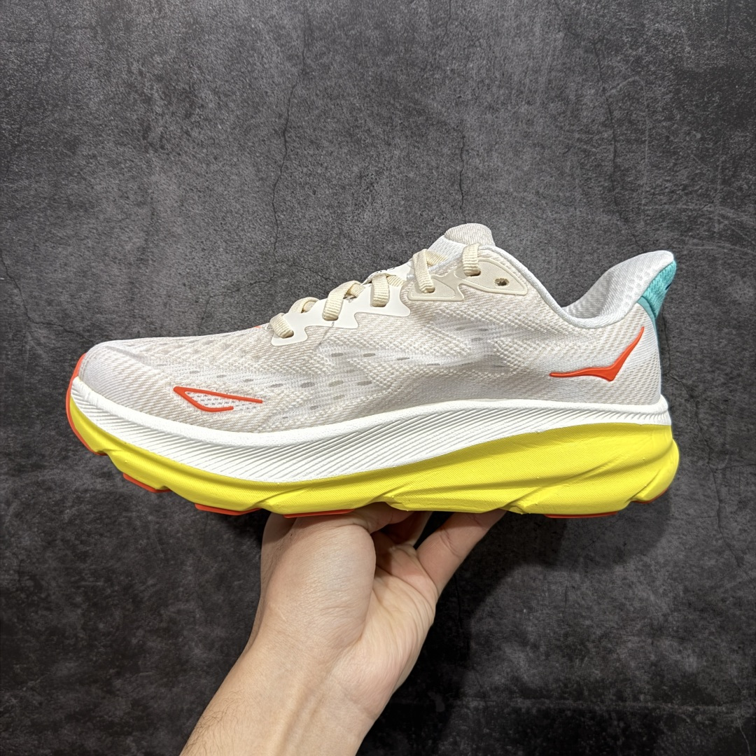 图片[2]-【纯原H版】HOKA ONE ONE Clifton 克里夫顿9代 市场顶级版本 正确细节组合大底 超高品质 欢迎对比 平台电商货盘订单 稳定补货 不断码 配套原装针织网面和纱线 原厂配套泡棉中底 既轻又缓震 原厂配套进口海绵填充 真正1：1工艺出品 尺码：36 36.5 37.5 38 38.5 39 40 40.5 41 42 42.5 43 44 44.5 45-选品中心