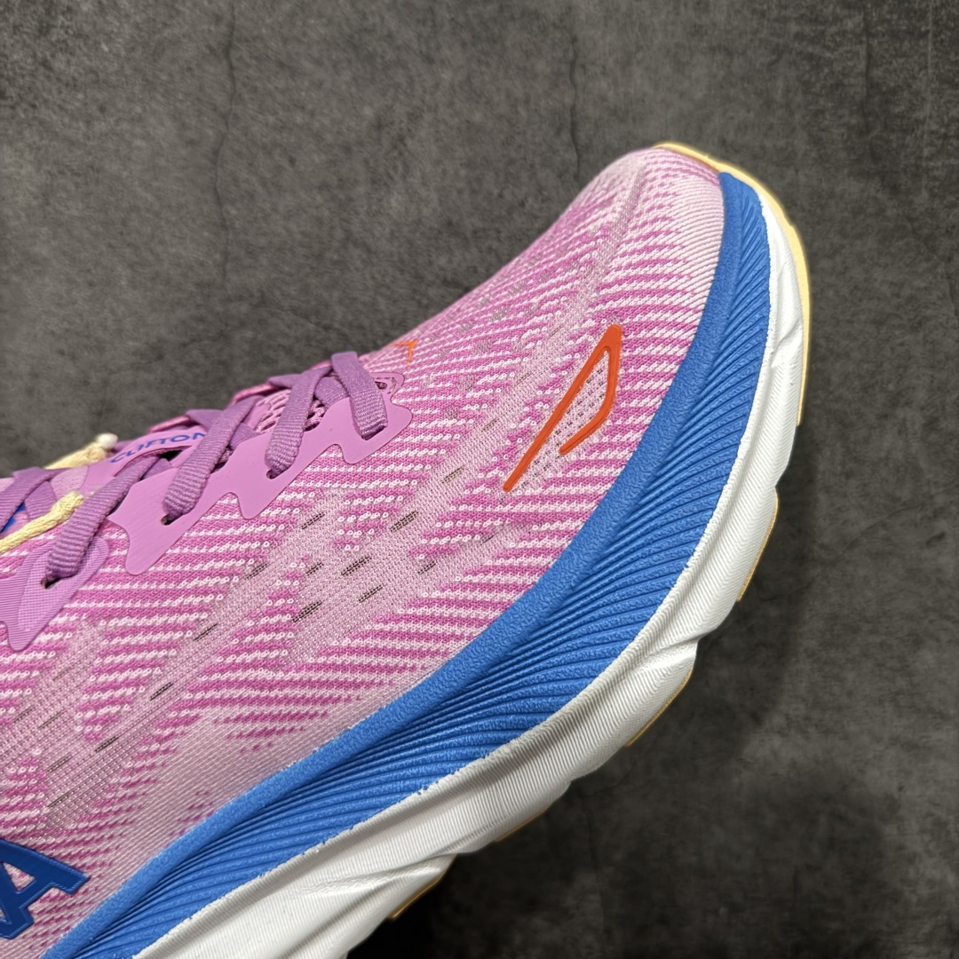 图片[6]-【纯原H版】HOKA ONE ONE Clifton 克里夫顿9代 市场顶级版本 正确细节组合大底 超高品质 欢迎对比 平台电商货盘订单 稳定补货 不断码 配套原装针织网面和纱线 原厂配套泡棉中底 既轻又缓震 原厂配套进口海绵填充 真正1：1工艺出品 尺码：36 36.5 37.5 38 38.5 39 40 40.5 41 42 42.5 43 44 44.5 45-选品中心