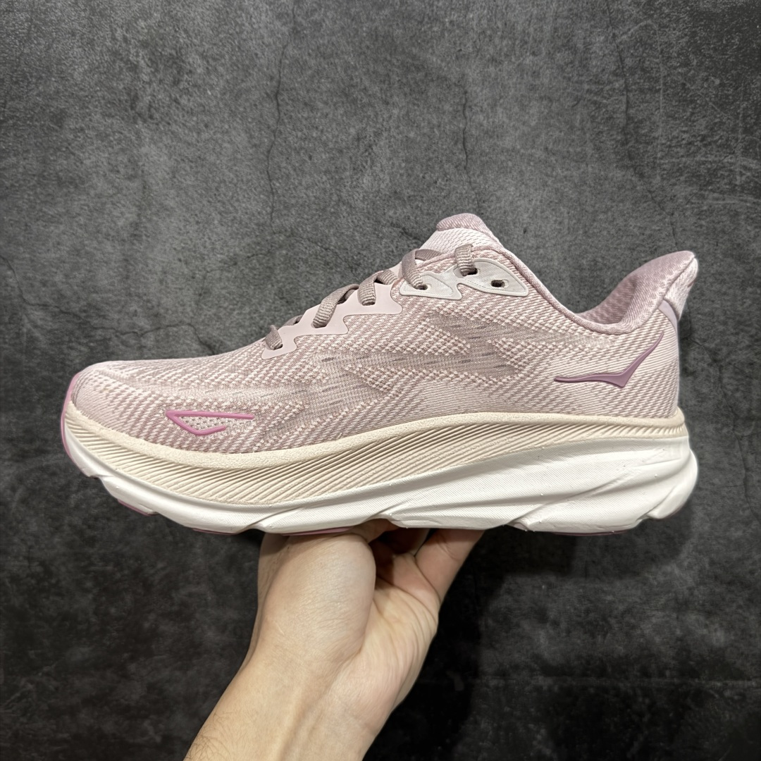 图片[2]-【纯原H版】HOKA ONE ONE Clifton 克里夫顿9代 市场顶级版本 正确细节组合大底 超高品质 欢迎对比 平台电商货盘订单 稳定补货 不断码 配套原装针织网面和纱线 原厂配套泡棉中底 既轻又缓震 原厂配套进口海绵填充 真正1：1工艺出品 尺码：36 36.5 37.5 38 38.5 39 40 40.5 41 42 42.5 43 44 44.5 45-选品中心