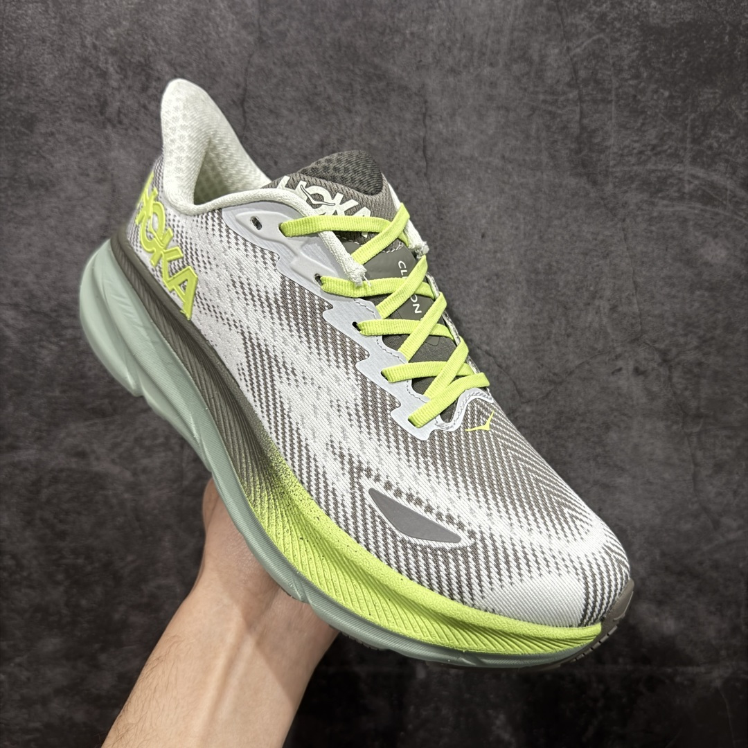 图片[3]-【纯原H版】HOKA ONE ONE Clifton 克里夫顿9代 市场顶级版本 正确细节组合大底 超高品质 欢迎对比 平台电商货盘订单 稳定补货 不断码 配套原装针织网面和纱线 原厂配套泡棉中底 既轻又缓震 原厂配套进口海绵填充 真正1：1工艺出品 尺码：36 36.5 37.5 38 38.5 39 40 40.5 41 42 42.5 43 44 44.5 45-选品中心