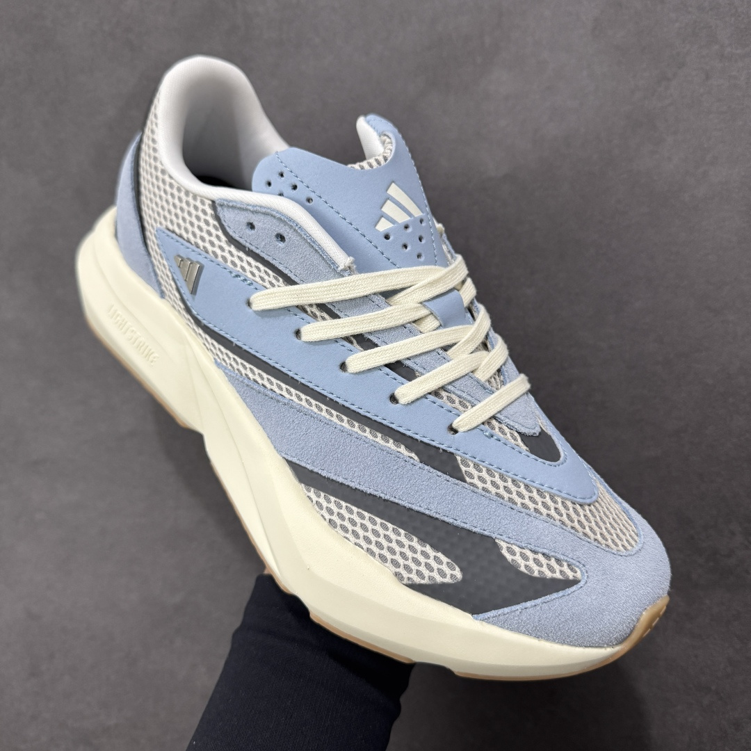 图片[3]-【RS版】AD Lightblaze 舒适耐磨减震专业跑步鞋 冲向目标，一路向前，不断挑战和突破自我无论是平时训练还是马拉松，让这款adidas跑步鞋伴你畅快开跑兼具舒适性和结构感，搭载Lightstrike科技，为步伐注入活力 货号：JQ9970 尺码：39-45-选品中心