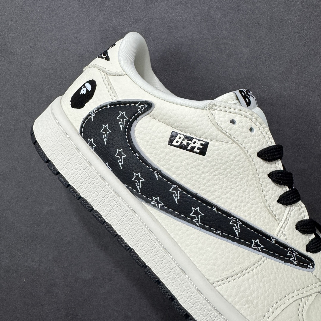 图片[6]-【定制版】Nike Jordan Air Jordan倒勾 “ 猿人头联名——米黑印花” 高端定制 低帮 复古 减震 防滑 耐磨 篮球鞋 定制鞋盒 大厂纯原品质出货 超高清洁度 皮料切割干净无任何毛边 细节完美 货号：LD2028-074 尺码：36 36.5 37.5 38 38.5 39 40 40.5 41 42 42.5 43 44 44.5 45 编码：HXSB330340-选品中心