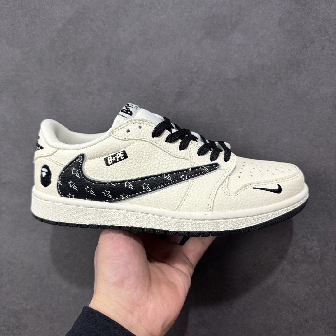 【定制版】Nike Jordan Air Jordan倒勾 “ 猿人头联名——米黑印花” 高端定制 低帮 复古 减震 防滑 耐磨 篮球鞋 定制鞋盒 大厂纯原品质出货 超高清洁度 皮料切割干净无任何毛边 细节完美 货号：LD2028-074 尺码：36 36.5 37.5 38 38.5 39 40 40.5 41 42 42.5 43 44 44.5 45 编码：HXSB330340-选品中心