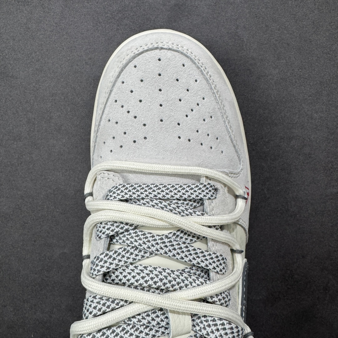 图片[8]-【定制版】NK SB Dunk Low LV联名 米灰抽绳 周年高端定制 低帮休闲板鞋 #定制鞋盒 大厂纯原品质出货 超高清洁度 皮料切割干净无任何毛边 细节完美 货号：CX5050-Y51 尺码：36 36.5 37.5 38 38.5 39 40 40.5 41 42 42.5 43 44 44.5 45 编码：GLB340350-选品中心