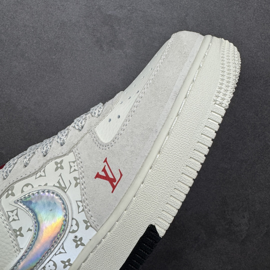 图片[5]-【定制版】Nike Air Force 1 Low 07 LV联名 空军一号低帮板鞋 原楦头原纸板 打造纯正空军版型 专注外贸渠道 全掌内置蜂窝气垫 原盒配件 原厂中底钢印、拉帮完美 货号：KD6699-F05 尺码：36-45-选品中心