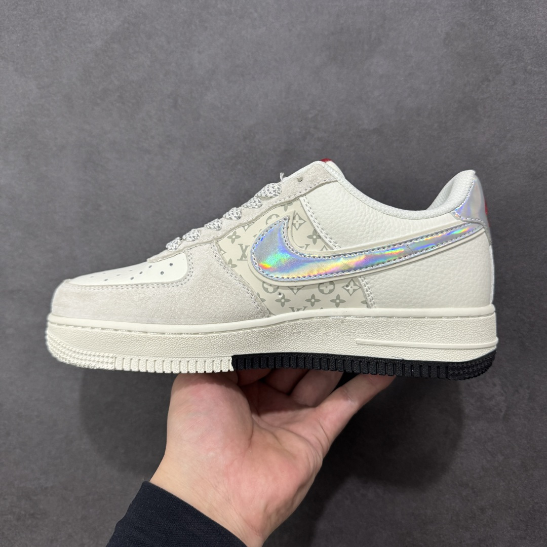 图片[2]-【定制版】Nike Air Force 1 Low 07 LV联名 空军一号低帮板鞋 原楦头原纸板 打造纯正空军版型 专注外贸渠道 全掌内置蜂窝气垫 原盒配件 原厂中底钢印、拉帮完美 货号：KD6699-F05 尺码：36-45-选品中心