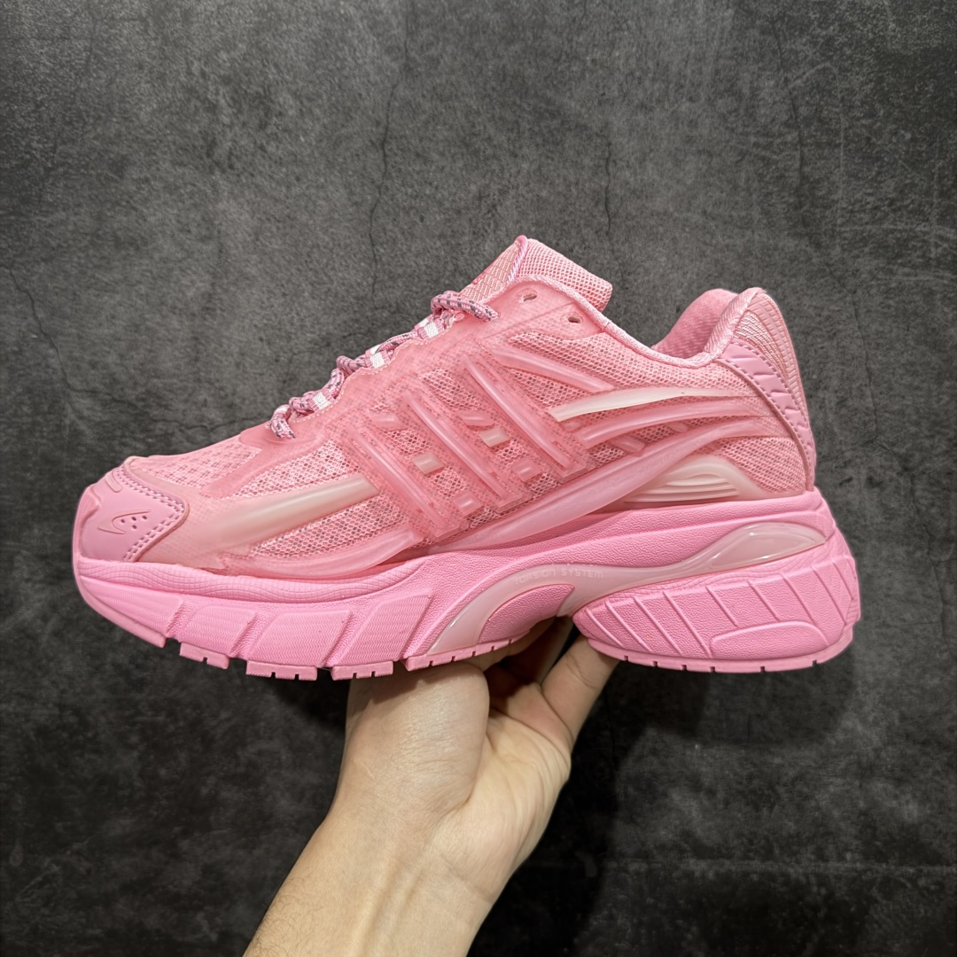 图片[2]-【纯原版】外贸爆款 Pharrell x AD Adistar Jellyfish 联名款低帮复古风老爹鞋水母鞋 JP9274 未来科技感十足 以3D风格焕新演绎标志性三条纹 为造型添上点睛之笔 金属质感视觉效果TPU自带哑光反射 非常的细节 最大的亮点无疑是鞋屁股 大块的tpu包裹 让增高的大底不再突兀 更显腿长脚细 尺码：36 36.5 37 38 38.5 39 40 40.5 41 42 42.5 43 44 44.5 45 46 47-选品中心