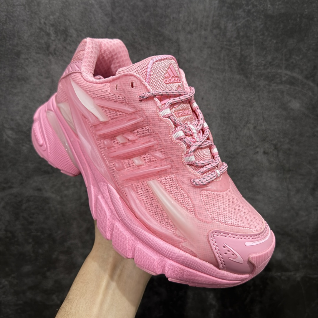 图片[3]-【纯原版】外贸爆款 Pharrell x AD Adistar Jellyfish 联名款低帮复古风老爹鞋水母鞋 JP9274 未来科技感十足 以3D风格焕新演绎标志性三条纹 为造型添上点睛之笔 金属质感视觉效果TPU自带哑光反射 非常的细节 最大的亮点无疑是鞋屁股 大块的tpu包裹 让增高的大底不再突兀 更显腿长脚细 尺码：36 36.5 37 38 38.5 39 40 40.5 41 42 42.5 43 44 44.5 45 46 47-选品中心