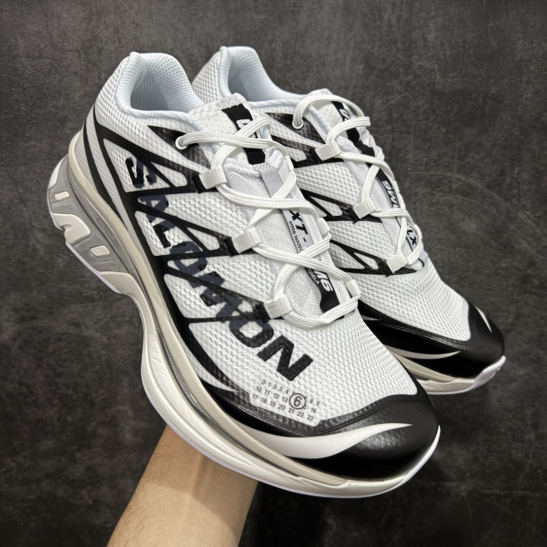 【绿x版】 MM6 Maison Margiela x SALOMON 萨洛蒙 XT-6网布绒面革 舒适 低帮 生活休闲鞋 男女鞋 469527 纯原外贸平台特供订单 全套原纸板楦头开发 原厂特供网布配套加持 确保原汁原味 完美呈现版型 原档数据独家私模五层组合大底 原装Ortholite轻量化鞋垫 原厂TPU锁扣 进口港宝加持 后跟自然饱满 还原公司包裹性 尺码： 36-47-选品中心