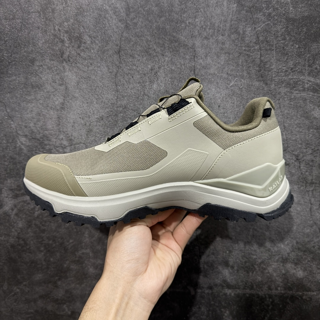 图片[2]-【GX纯原】凯乐石KAILAS 界山 GTX BOA 旋钮 舒适简约经典登山 防滑耐磨防水 低帮 徒步鞋 市面唯一正确防泼水防水面料 正确防水内里布 真正做到内外防水 区别市场假防水 鞋面材质：运用耐磨防砂网布，能防止沙石进入鞋内，同时具备良好的透气性，可让脚部保持干爽。 \\t鞋底性能：搭载Vibram防滑耐磨大底，有出色的抓地力，仿鲨齿纹路设计，能应对各种复杂路面；鞋底还能提供良好的稳定性和支撑力，减少脚部疲劳。 \\t防水技术：采用FILTERTEC防水透气技术，防水指数高达8000mm H₂O，能有效防止雨水渗透，同时能保持脚面干爽。 \\t细节设计：鞋头采用橡胶防撞包边，保护脚趾免受伤害；鞋舌一体式设计，防止碎石泥沙进入；采用亚洲人脚型鞋楦设计，配合中腰包裹，提高舒适性。 适用场景：适合多日或单日轻装徒步，也可用于城市通勤，是一双兼顾户外与日常穿着的多功能鞋子。 尺码：39-45 带半码-选品中心