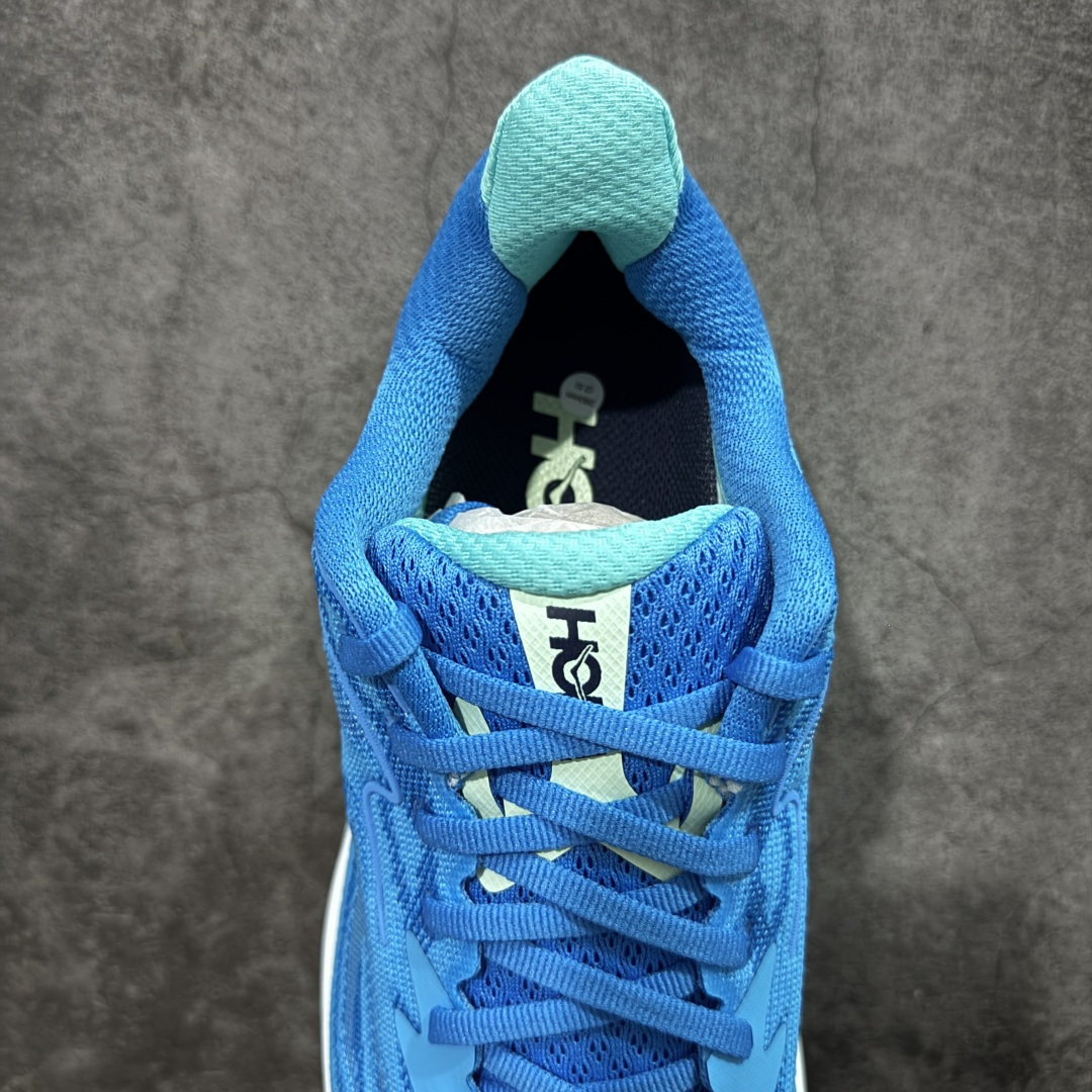 图片[8]-【纯原H版】Hoka One One M CLIFTON 10 克利夫顿10代系列 低帮厚底网织轻量休闲运动慢跑鞋 #升级原楦开发版型 #采用透气针织工程材料鞋面材质 #轻量化材料高弹力泡棉升级中底 #内嵌欧索莱Ortholite® 混合(再生)鞋垫 #外置耐磨防滑橡胶模块❗️ 尺码：36-45含半码-选品中心