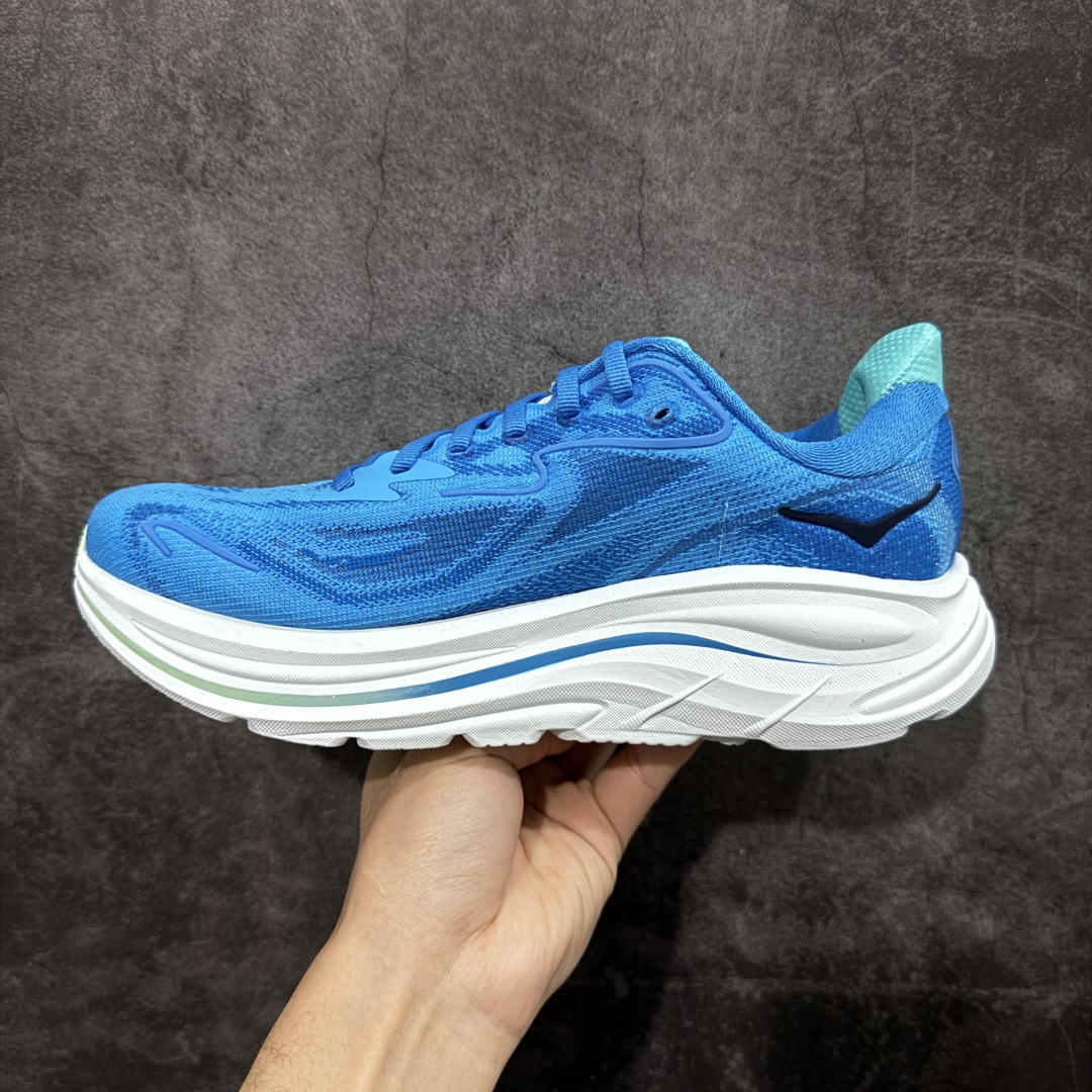 图片[2]-【纯原H版】Hoka One One M CLIFTON 10 克利夫顿10代系列 低帮厚底网织轻量休闲运动慢跑鞋 #升级原楦开发版型 #采用透气针织工程材料鞋面材质 #轻量化材料高弹力泡棉升级中底 #内嵌欧索莱Ortholite® 混合(再生)鞋垫 #外置耐磨防滑橡胶模块❗️ 尺码：36-45含半码-选品中心