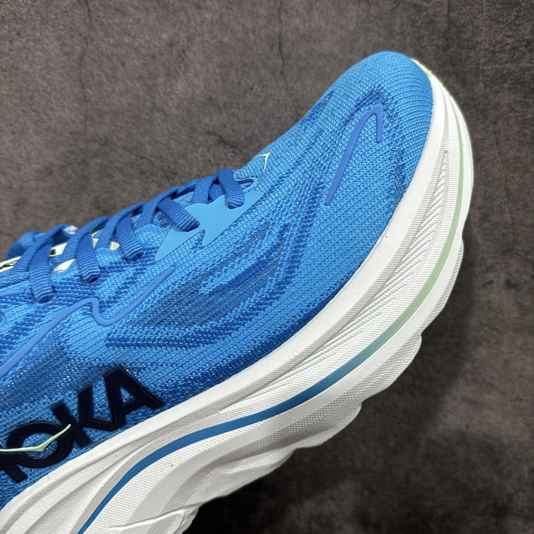 图片[6]-【纯原H版】Hoka One One M CLIFTON 10 克利夫顿10代系列 低帮厚底网织轻量休闲运动慢跑鞋 #升级原楦开发版型 #采用透气针织工程材料鞋面材质 #轻量化材料高弹力泡棉升级中底 #内嵌欧索莱Ortholite® 混合(再生)鞋垫 #外置耐磨防滑橡胶模块❗️ 尺码：36-45含半码-选品中心