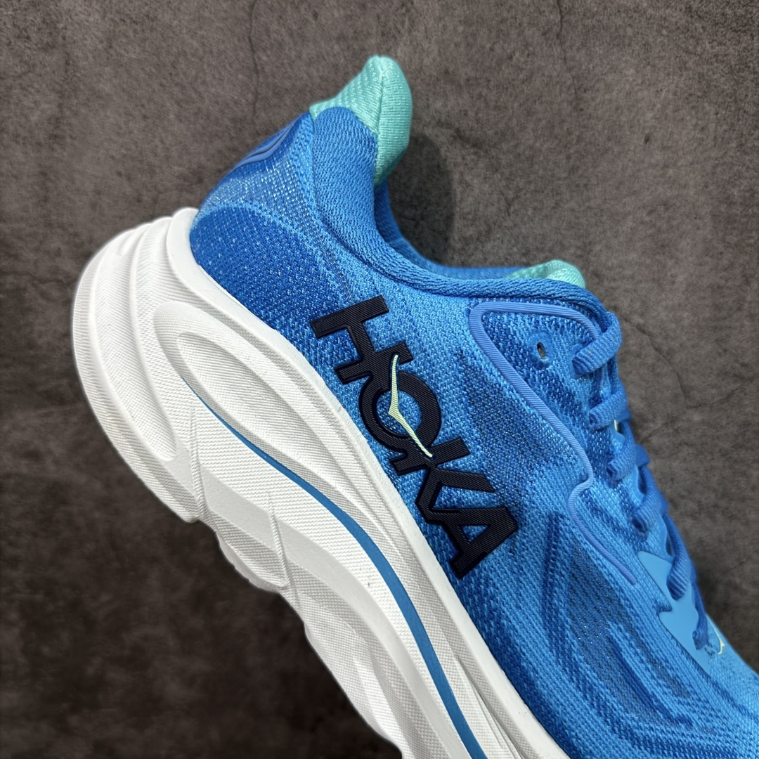 图片[7]-【纯原H版】Hoka One One M CLIFTON 10 克利夫顿10代系列 低帮厚底网织轻量休闲运动慢跑鞋 #升级原楦开发版型 #采用透气针织工程材料鞋面材质 #轻量化材料高弹力泡棉升级中底 #内嵌欧索莱Ortholite® 混合(再生)鞋垫 #外置耐磨防滑橡胶模块❗️ 尺码：36-45含半码-选品中心