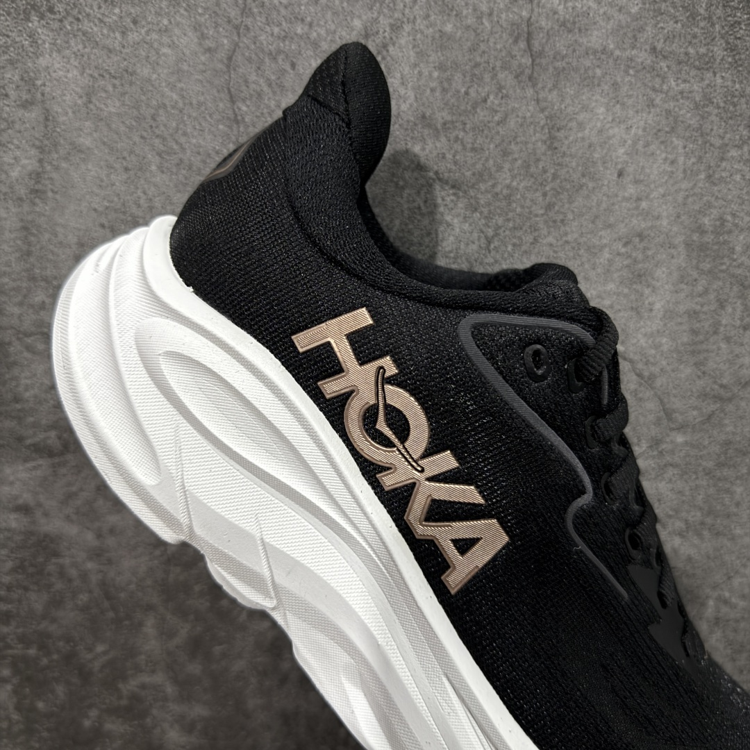 图片[7]-【纯原H版】Hoka One One M CLIFTON 10 克利夫顿10代系列 低帮厚底网织轻量休闲运动慢跑鞋 #升级原楦开发版型 #采用透气针织工程材料鞋面材质 #轻量化材料高弹力泡棉升级中底 #内嵌欧索莱Ortholite® 混合(再生)鞋垫 #外置耐磨防滑橡胶模块❗️ 尺码：36-45含半码-选品中心