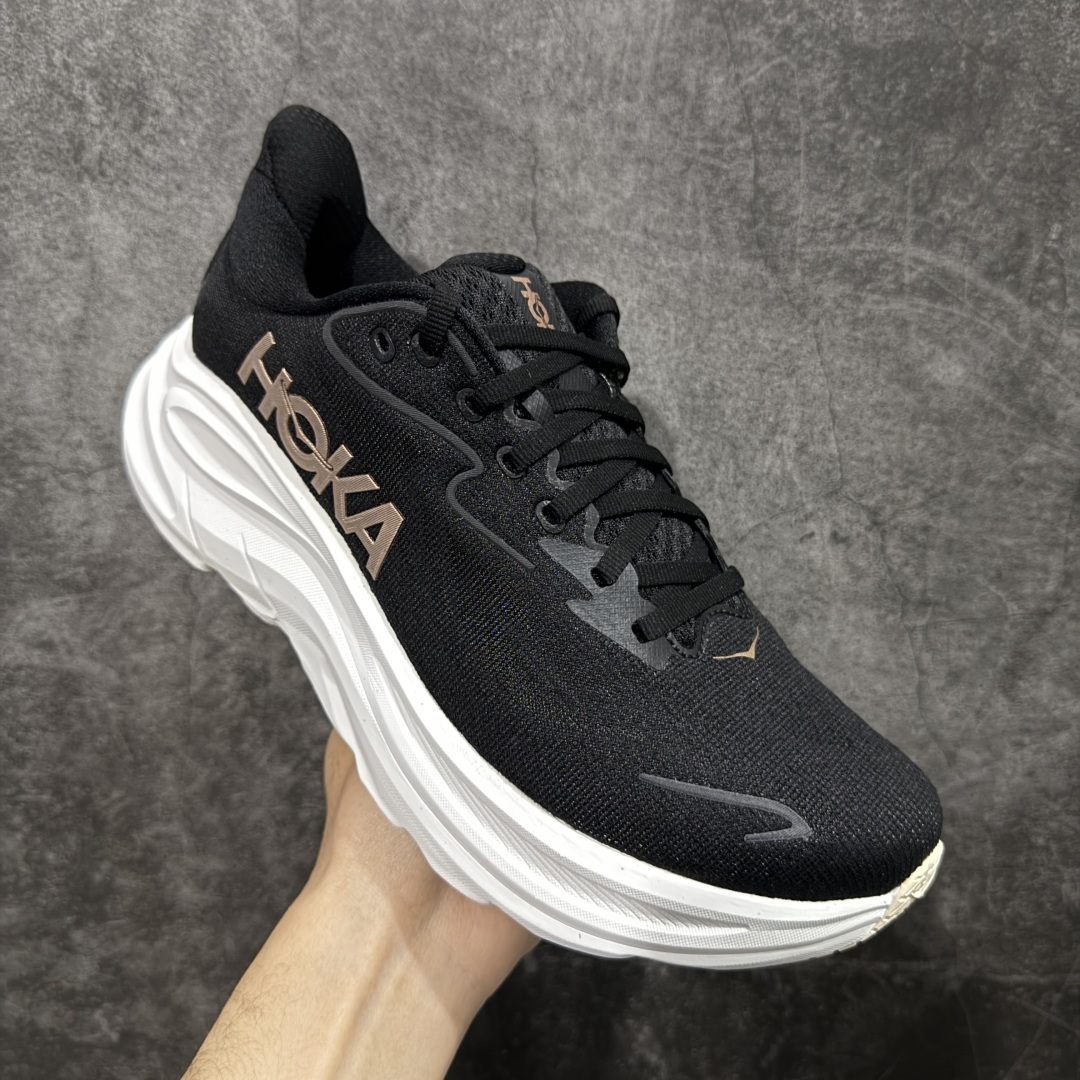 图片[3]-【纯原H版】Hoka One One M CLIFTON 10 克利夫顿10代系列 低帮厚底网织轻量休闲运动慢跑鞋 #升级原楦开发版型 #采用透气针织工程材料鞋面材质 #轻量化材料高弹力泡棉升级中底 #内嵌欧索莱Ortholite® 混合(再生)鞋垫 #外置耐磨防滑橡胶模块❗️ 尺码：36-45含半码-选品中心