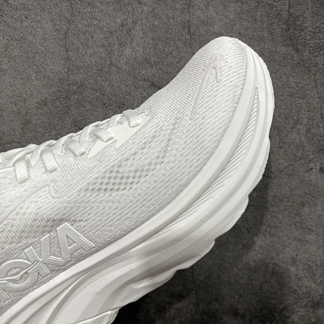 图片[6]-【纯原H版】Hoka One One M CLIFTON 10 克利夫顿10代系列 低帮厚底网织轻量休闲运动慢跑鞋 #升级原楦开发版型 #采用透气针织工程材料鞋面材质 #轻量化材料高弹力泡棉升级中底 #内嵌欧索莱Ortholite® 混合(再生)鞋垫 #外置耐磨防滑橡胶模块❗️ 尺码：36-45含半码-选品中心