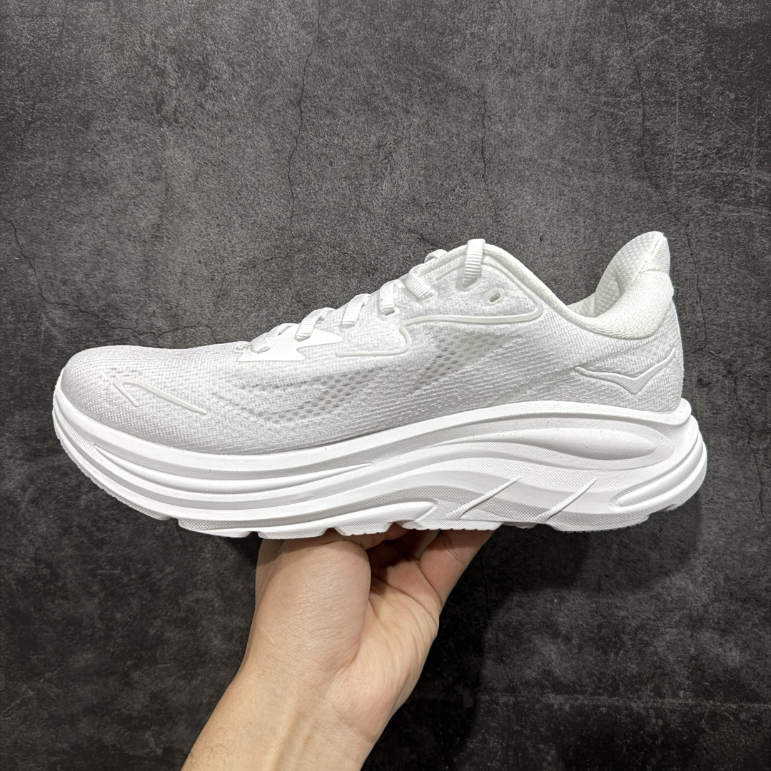 图片[2]-【纯原H版】Hoka One One M CLIFTON 10 克利夫顿10代系列 低帮厚底网织轻量休闲运动慢跑鞋 #升级原楦开发版型 #采用透气针织工程材料鞋面材质 #轻量化材料高弹力泡棉升级中底 #内嵌欧索莱Ortholite® 混合(再生)鞋垫 #外置耐磨防滑橡胶模块❗️ 尺码：36-45含半码-选品中心