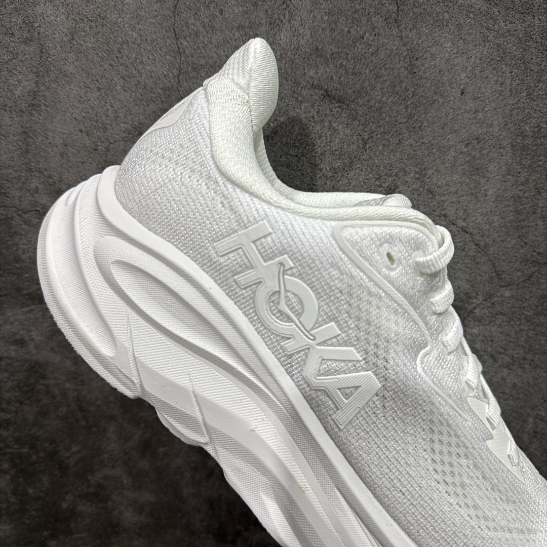 图片[7]-【纯原H版】Hoka One One M CLIFTON 10 克利夫顿10代系列 低帮厚底网织轻量休闲运动慢跑鞋 #升级原楦开发版型 #采用透气针织工程材料鞋面材质 #轻量化材料高弹力泡棉升级中底 #内嵌欧索莱Ortholite® 混合(再生)鞋垫 #外置耐磨防滑橡胶模块❗️ 尺码：36-45含半码-选品中心