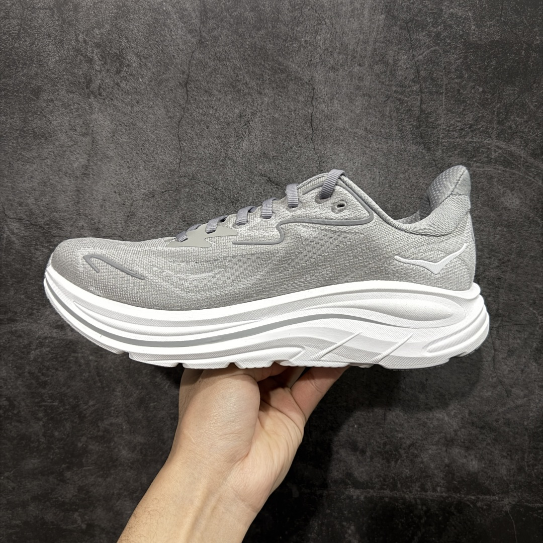 图片[2]-【纯原H版】Hoka One One M CLIFTON 10 克利夫顿10代系列 低帮厚底网织轻量休闲运动慢跑鞋 #升级原楦开发版型 #采用透气针织工程材料鞋面材质 #轻量化材料高弹力泡棉升级中底 #内嵌欧索莱Ortholite® 混合(再生)鞋垫 #外置耐磨防滑橡胶模块❗️ 尺码：36-45含半码-选品中心