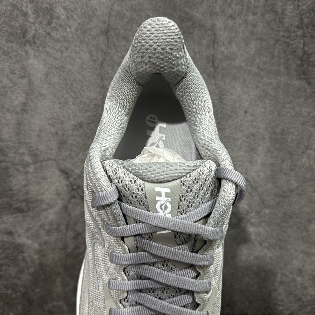 图片[8]-【纯原H版】Hoka One One M CLIFTON 10 克利夫顿10代系列 低帮厚底网织轻量休闲运动慢跑鞋 #升级原楦开发版型 #采用透气针织工程材料鞋面材质 #轻量化材料高弹力泡棉升级中底 #内嵌欧索莱Ortholite® 混合(再生)鞋垫 #外置耐磨防滑橡胶模块❗️ 尺码：36-45含半码-选品中心